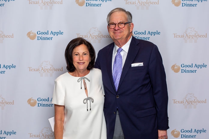 People attending the Good Apple Dinner