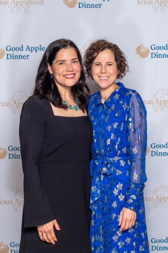People attending the Good Apple Dinner