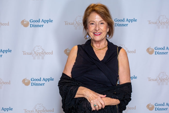 People attending the Good Apple Dinner