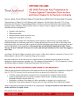 One-pager titled - Oppose HB 3466: HB 3466 Removes Key Protections for Texans Against Fraudulent Door-to-Door and Direct Sales for All Service Contracts