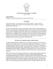 Cover page of one-pager titled Testimony to the Senate Business and Commerce Committee, Oppose SB 1906: Raising the Cost of Loans is Bad Policy for Texas