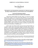 Cover page of comment letter to TJJD regarding opposing oleoresin capsicum (OC) spray